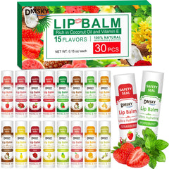Baume lèvres DMSKY fraise — hydratation douce pour lèvres sèches et gercées