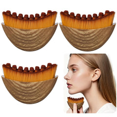 Brosse DMwespe contour lymphatique visage, design ergonomique facilitant le massage.