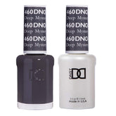 DAISY DND vernis gel 460 Mystère Profond – flacon clair et couleur fidèle.