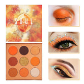 Docolor Palette Ombres Orange Gemme: couleur vive et éclat lumineux.