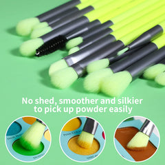 Pinceau ombre principal Docolor – douceur synthétique pour pigments uniformes.