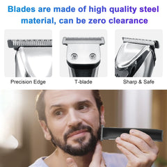 Lame T détachable DODAER compatible Wahl 9818A, coupe nette et constante.