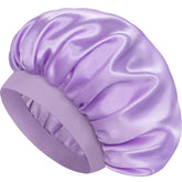 Doitory bonnet satin double-couche protège les cheveux et réduit les frottements nocturnes.