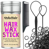 Dolahair bâton cire-cheveux pour maintien discret et brillance naturelle.