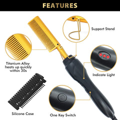 Brosse douceur Dolahair pour démêler sans tirer sur les cheveux.