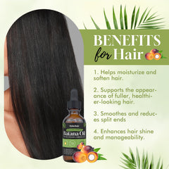 Dolahair Batana brillance-cheveux: éclat naturel et durable