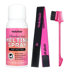Dolahair Vaporisateur Fusion Dentelle – bouteille pour fixation légère et naturelle.