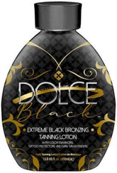 Dolce Black Lotion Bronzage Bouteille – obtenir un bronzage naturel et durable.