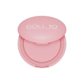 Doll 10 Pink Power Pressed Setting Powder dans son emballage compact, pratique pour retouches.