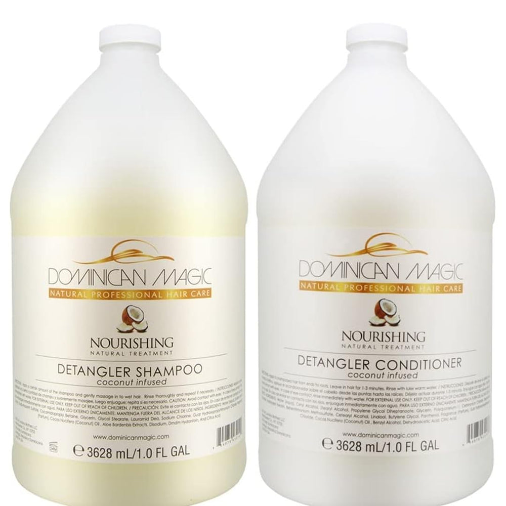 Dominican Magic démêlant Shampoing bouteille, hydratation durable pour cheveux secs.