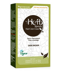 Application rapide en brun foncé avec Herb Speedy