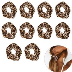 Luckycivia imprimé léopard, parfait pour attacher les cheveux courts ou longs.
