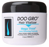 Stimulant capillaire Doo Gro vitalisant en bouteille, pour une chevelure plus épaisse.