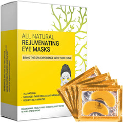 Patchs yeux Doppeltree or 24k: éclaircissent et rafraîchissent le regard.