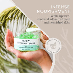Doppeltree Renew acide hyaluronique peau repulpée et nourrie.