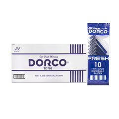 Dorco Fresh poignée antiderapante pour une prise sûre et confortable.