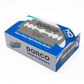 Lames Dorco ST300 platine à double tranchant, coupe précise et durable.