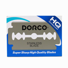 Dorco ST300 avec placage platine, accent sur la netteté et la durabilité.
