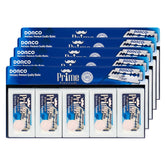 Emballage pratique Dorco STP301 Prime Platinum pour réapprovisionnement rapide.