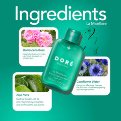 Doré Aloe Vera apaise et renforce la barrière cutanée.