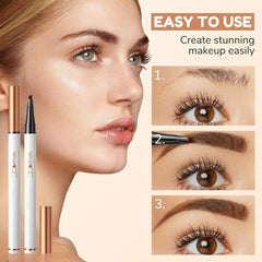 Dorlafamomo traits naturels pour des sourcils réalistes.
