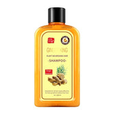 Ginaday de Dosoecse: bouteille de shampoing gingembre prête à revitaliser les cheveux.
