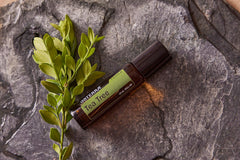 application du Melaleuca Touch directement sur la peau