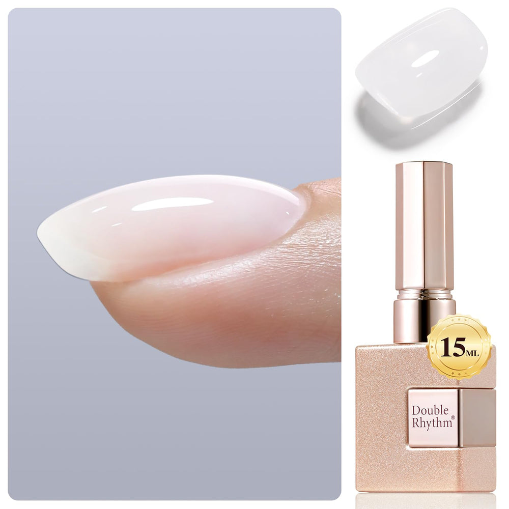 Double Rhythm Bouteille gel blanc lait pour brillance durable