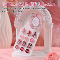 Double Rhythm Ensemble gel polish 6 pièces – palette polyvalente pour DIY