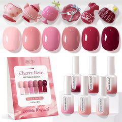 Double Rhythm Gel Polish Nude – flacon uniforme et tenue longue durée