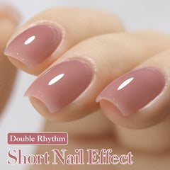 Double Rhythm vernis gel agiter bouteille 15ml, pour homogénéité et résultat lisse.