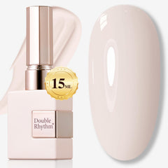 Double Rhythm Pure Sheer 15 ml, bouteille compacte, couleur homogène et tenue longue.