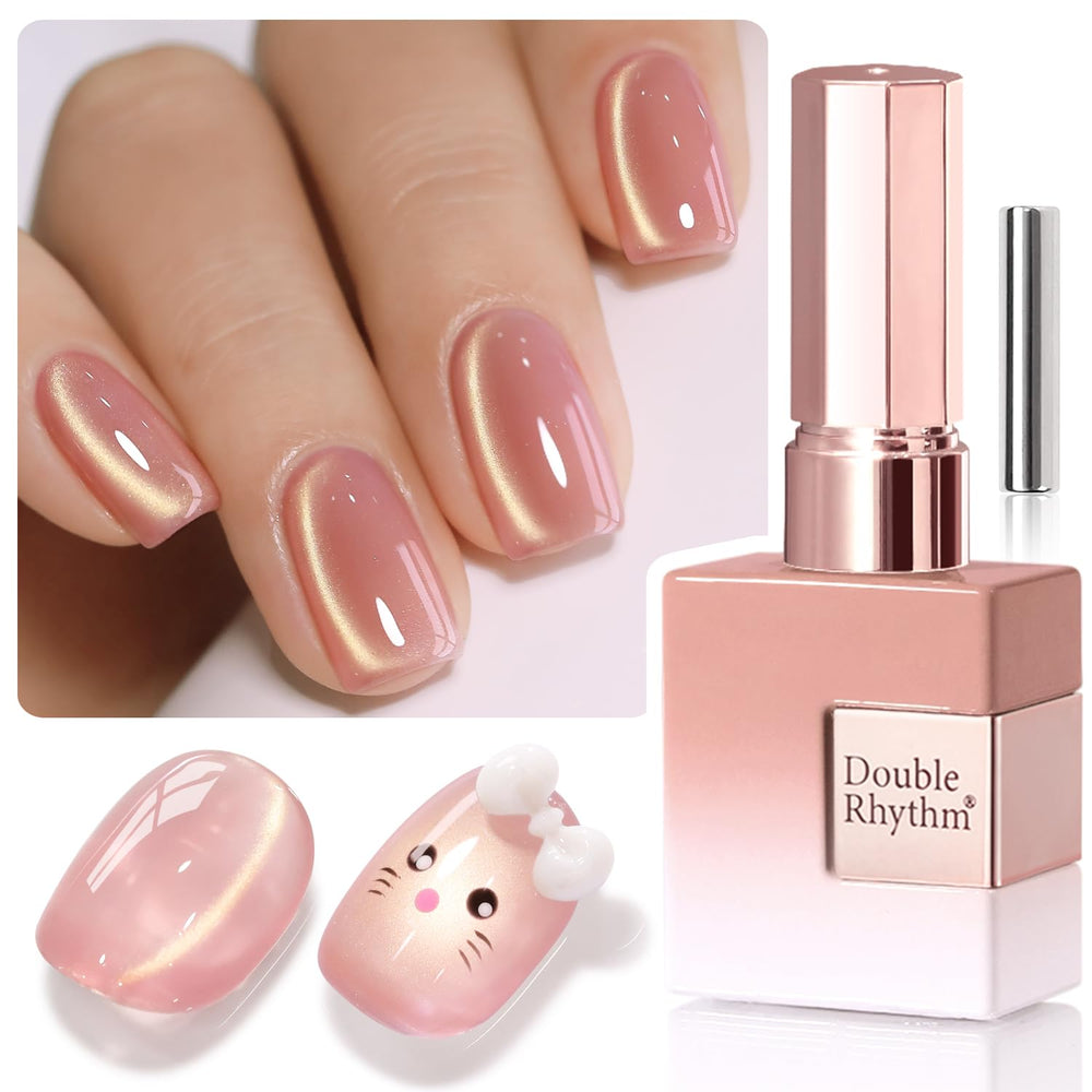 Double Rhythm vernis œil-de-chat: effet identique sur bouteille et couleur
