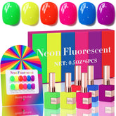 Double Rhythm vernis gel 15 ml neon vert - brillance intense et couleur vive