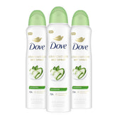 Dove Advanced Care Cool Essentials, bouteille spray, offre une protection longue durée.