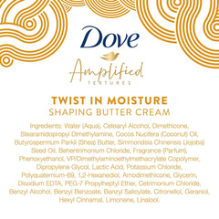 Dove Amplified Textures – boucles définies et brillantes après utilisation