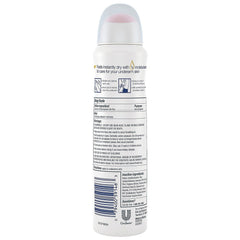 Dove Antiperspirant pulvérisateur sec pack de 3 boîtes pour la maison