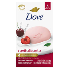 Dove Beauty Bar cerise-chia: hydratation douce après chaque douche.