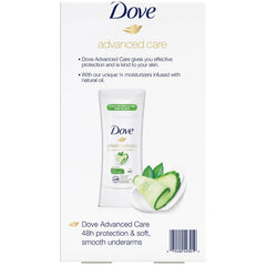 Dove déodorant en bâton Cool Essentials en action lors de l'application quotidienne.