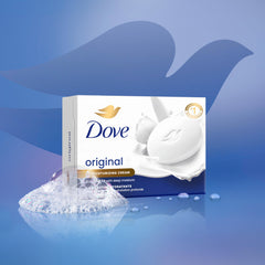 Dove Beauty Bar Original, soin visage, corps et mains en douceur.