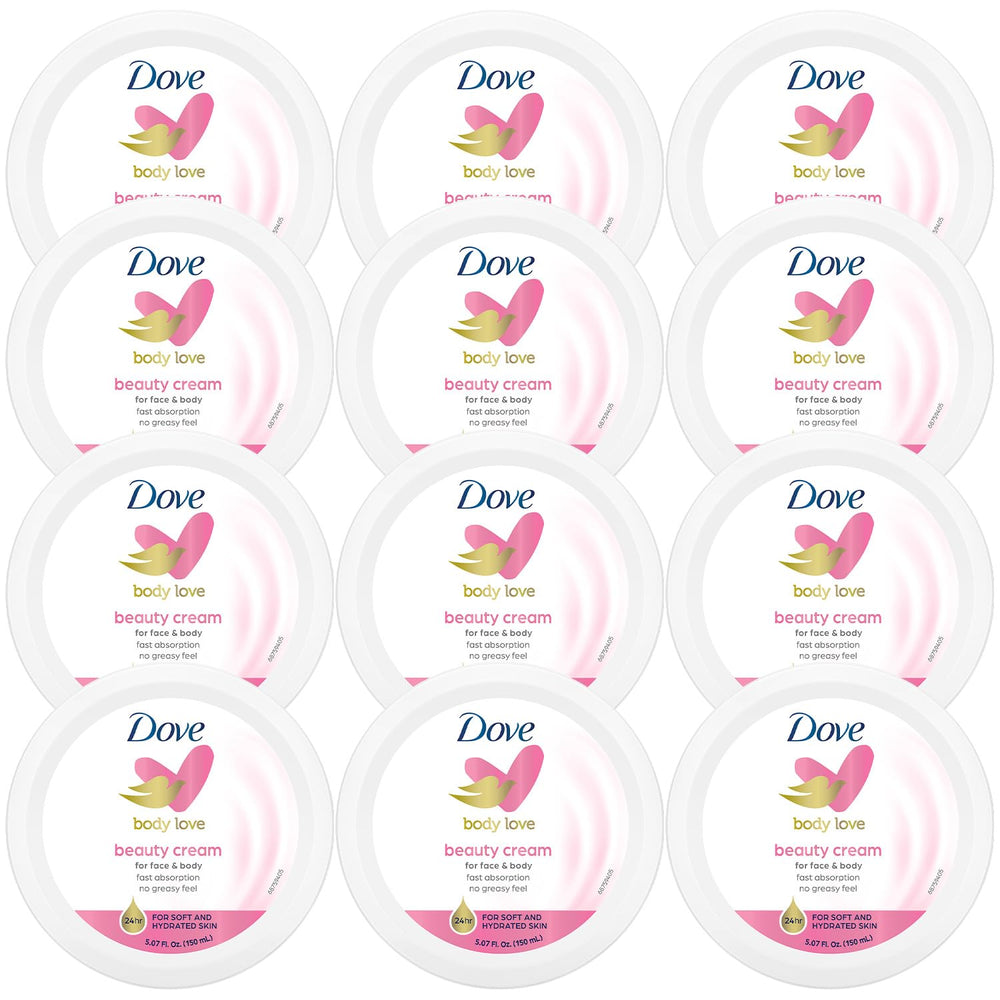 Crème Dove Body Love emballage 150 ml visage et corps