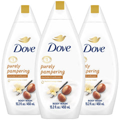 Dove gel douche Shea vanille: hydratation douce après chaque douche