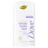 Bâton Dove Déodorant Coco Vanille, parfum tropical et protection durable.