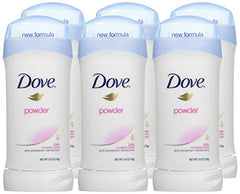 Emballage pratique et lot économique de six sticks Dove.