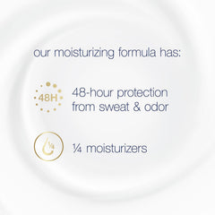 Dove Déodorant femme, protection clinique 48h et parfum frais.
