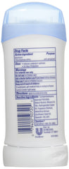 Texture poudre invisible du Dove Déodorant Invisible en baton.