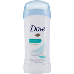 Dove déodorant sans parfum pour peau sensible, protection légère et confortable