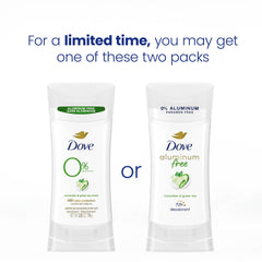 Dove déodorant sans aluminium en baton, soin peau après rasage et douceur.
