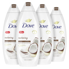 Gel douche Dove, douche-corps cremeuse coco cacao, nourrissante pour la peau