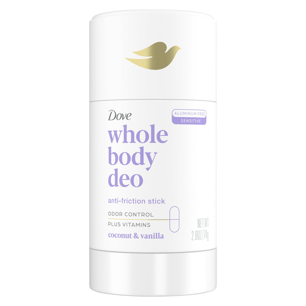 Dove emballage du bâton déodorant coco-vanille pour tout le corps